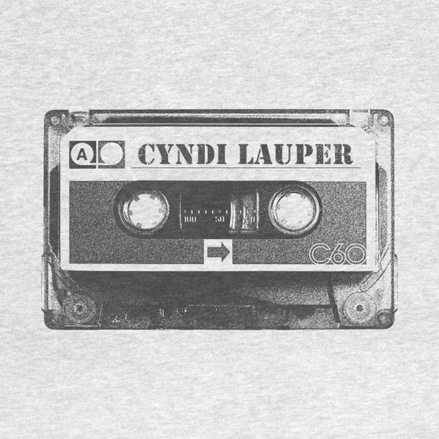 Cyndi Lauper - Cyndi Lauper Old Cassette Pencil Style by Gemmesbeut